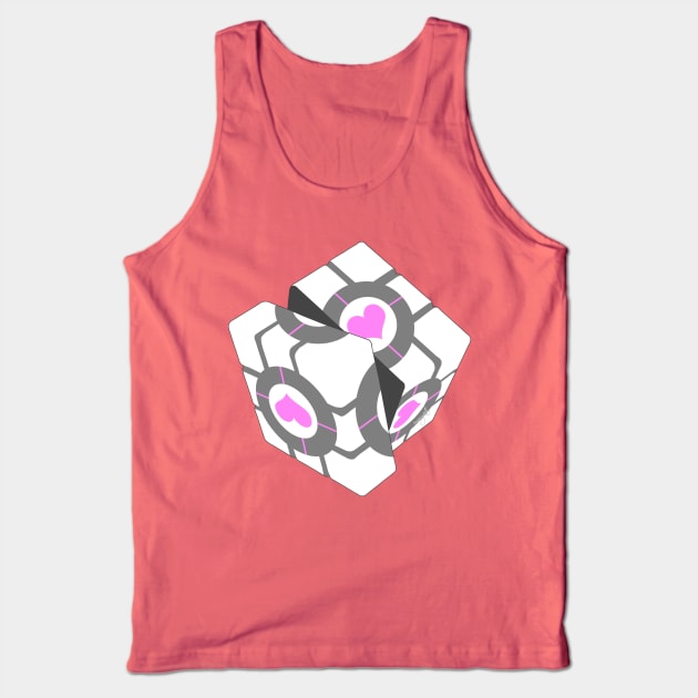 Weighted Rubiks Cube Tank Top by emoryarts